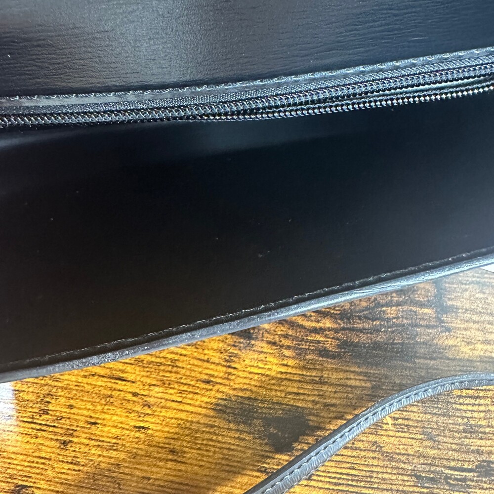 Louis Vuitton Epi Leather Pochette Arche Bag Noir Black Vintage - Picture 4 of 16